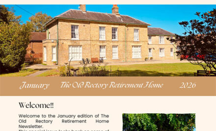 January 2026 Newsletter: A Year of Celebrations, Memories & Community at The Old Rectory