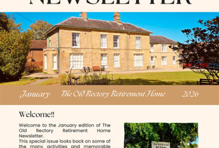 January 2026 Newsletter: A Year of Celebrations, Memories & Community at The Old Rectory