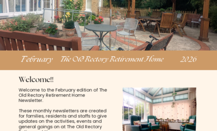 February 2026 Newsletter – The Old Rectory Retirement Home